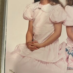 Pink Polka Dot Kids Dress